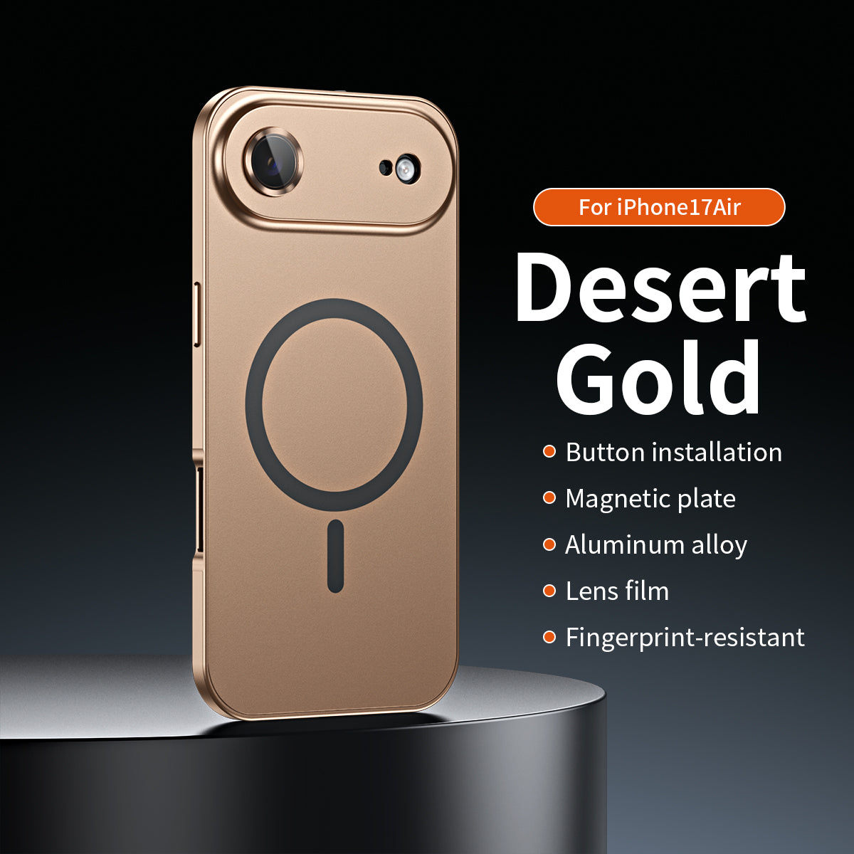 ✨17-13🔥Magnetische Aluminium-Rahmenhülle für iPhone