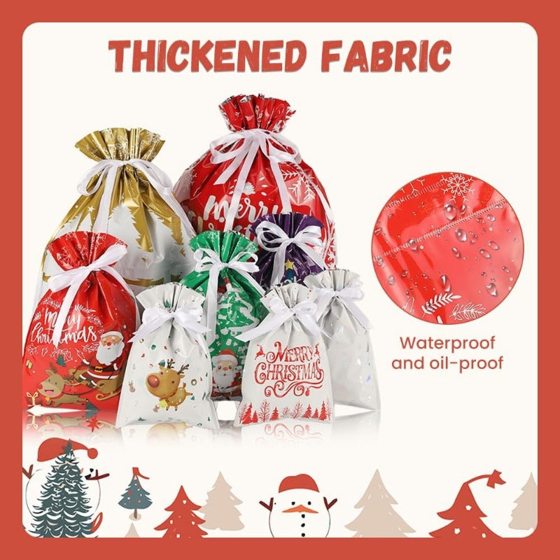 Wichtel-Geschenktüten mit Kordelzug