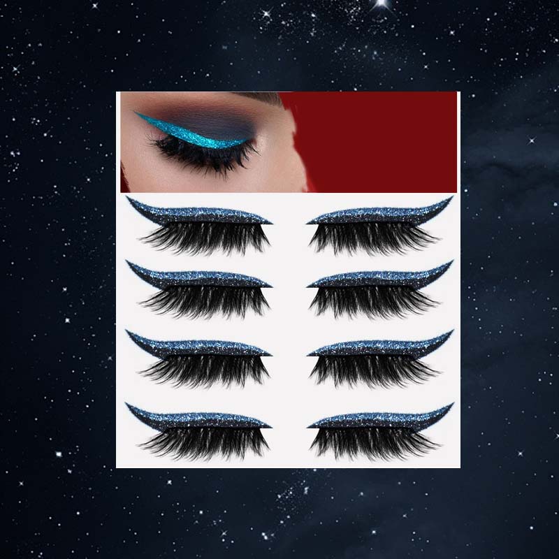 SELBSTKLEBENDE EYELINER- & WIMPERNAUFKLEBER