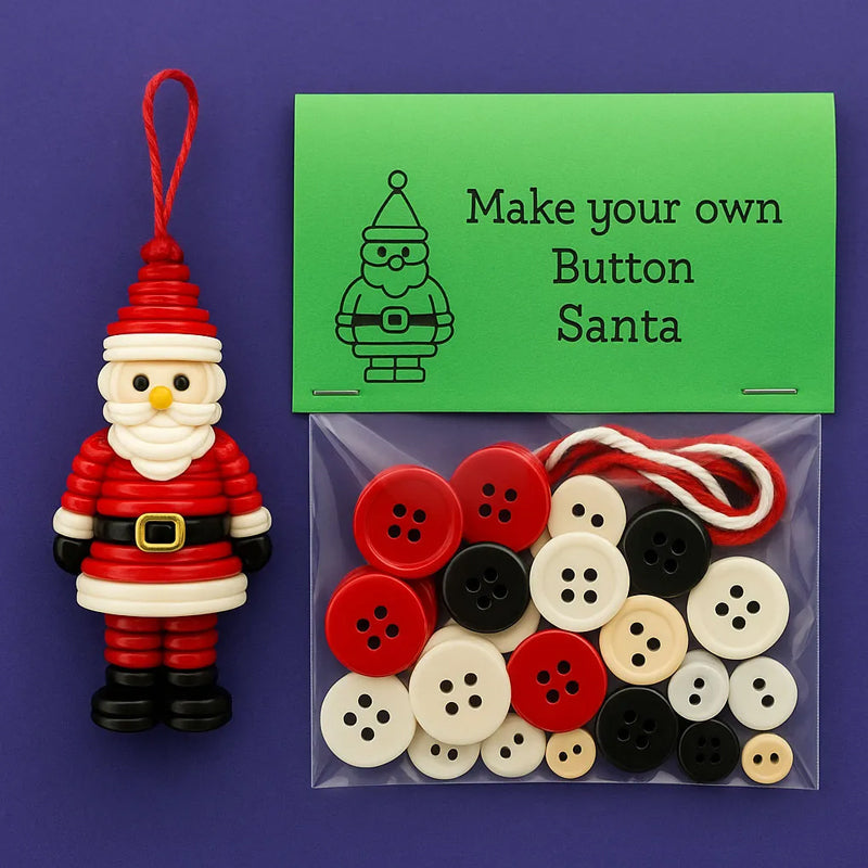 ☃️ DIY-Bastelset für Schneemann-Ornamente