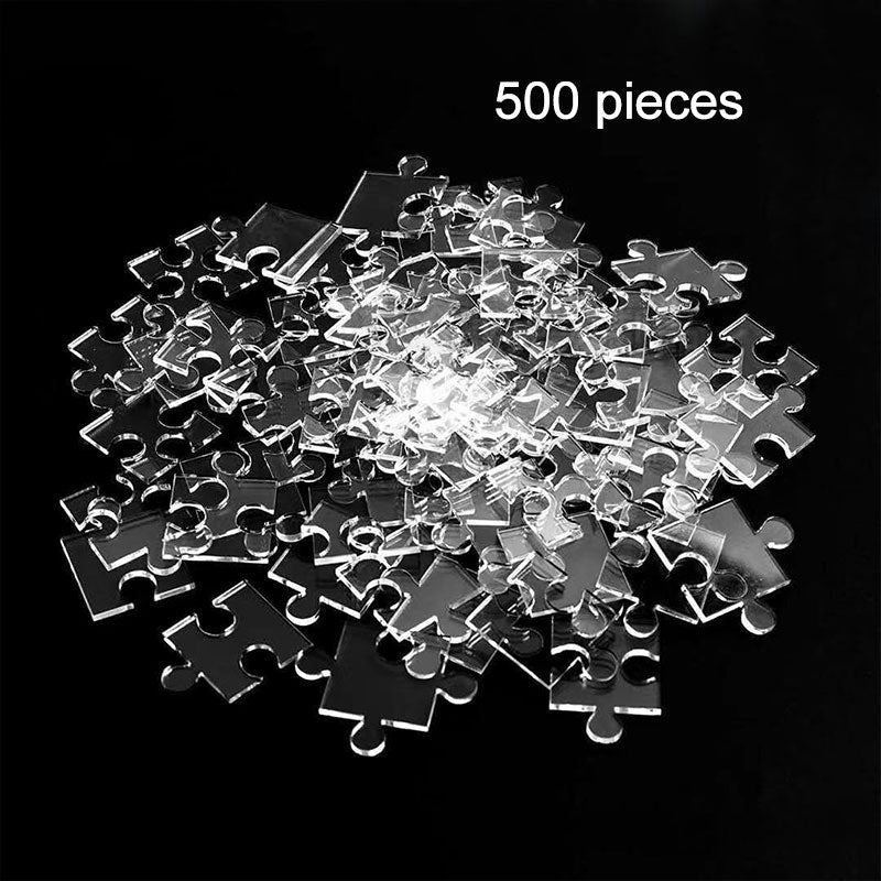 ✨Transparente Puzzle-Herausforderung · Entfessle kniffligen Spaß✨