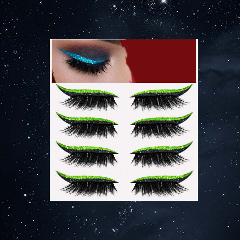 SELBSTKLEBENDE EYELINER- & WIMPERNAUFKLEBER
