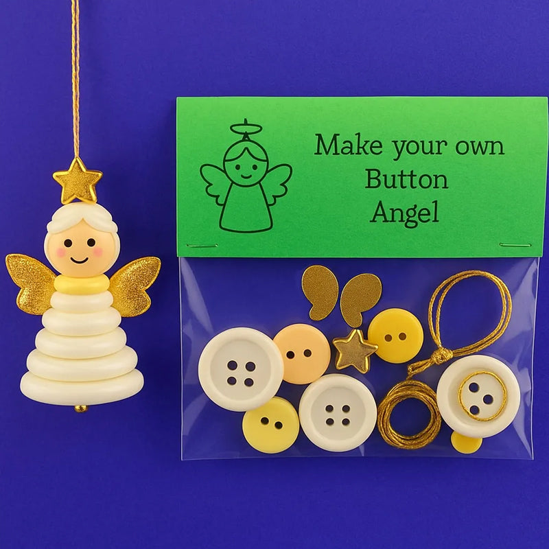 ☃️ DIY-Bastelset für Schneemann-Ornamente