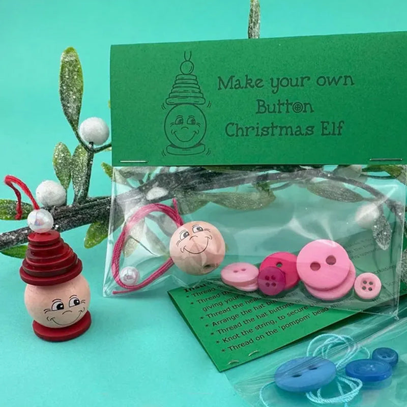 ☃️ DIY-Bastelset für Schneemann-Ornamente