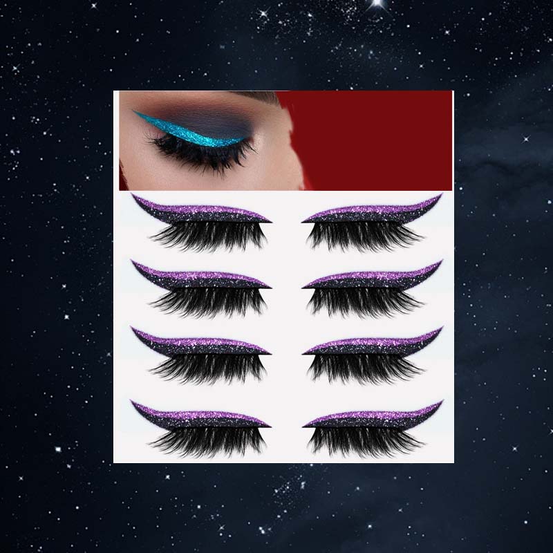 SELBSTKLEBENDE EYELINER- & WIMPERNAUFKLEBER
