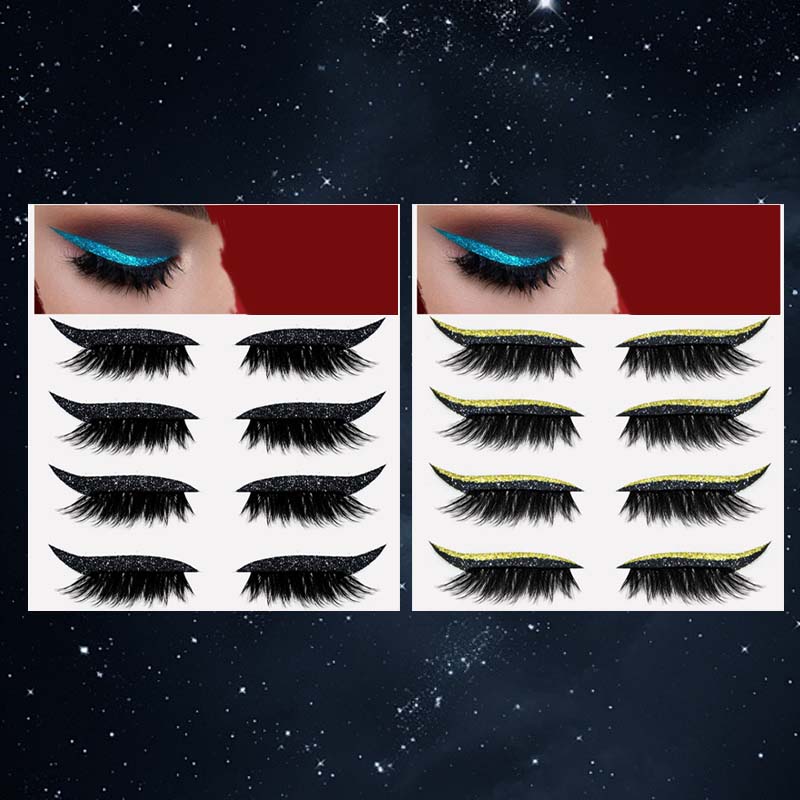 SELBSTKLEBENDE EYELINER- & WIMPERNAUFKLEBER