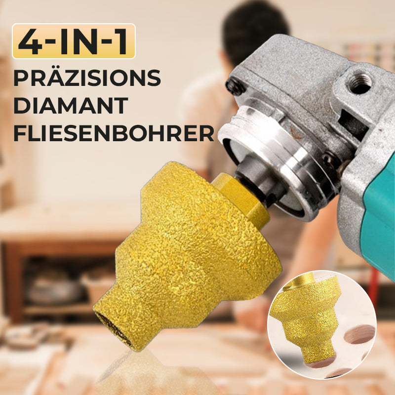 4-IN-1 PRAZISIONS-DIAMANT-FLIESENBOHRER