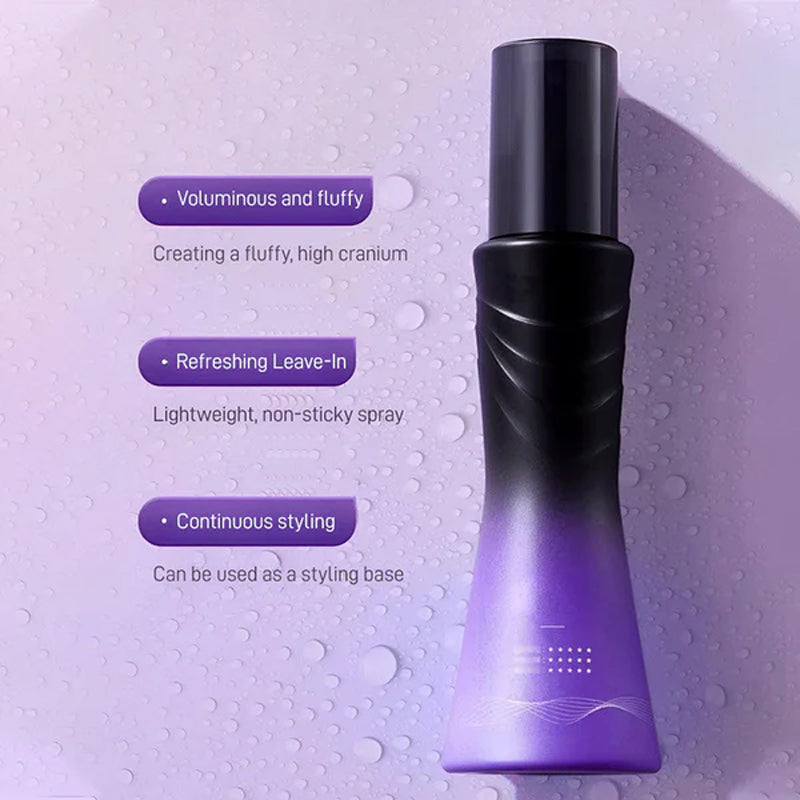 Erfrischendes Haarpflegespray ohne Ausspülen ohne Kleben