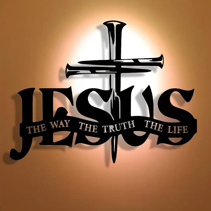 (🎁Letzter Tag 49% AUS)🔥Jesus & Kreuz Design Wandkunst