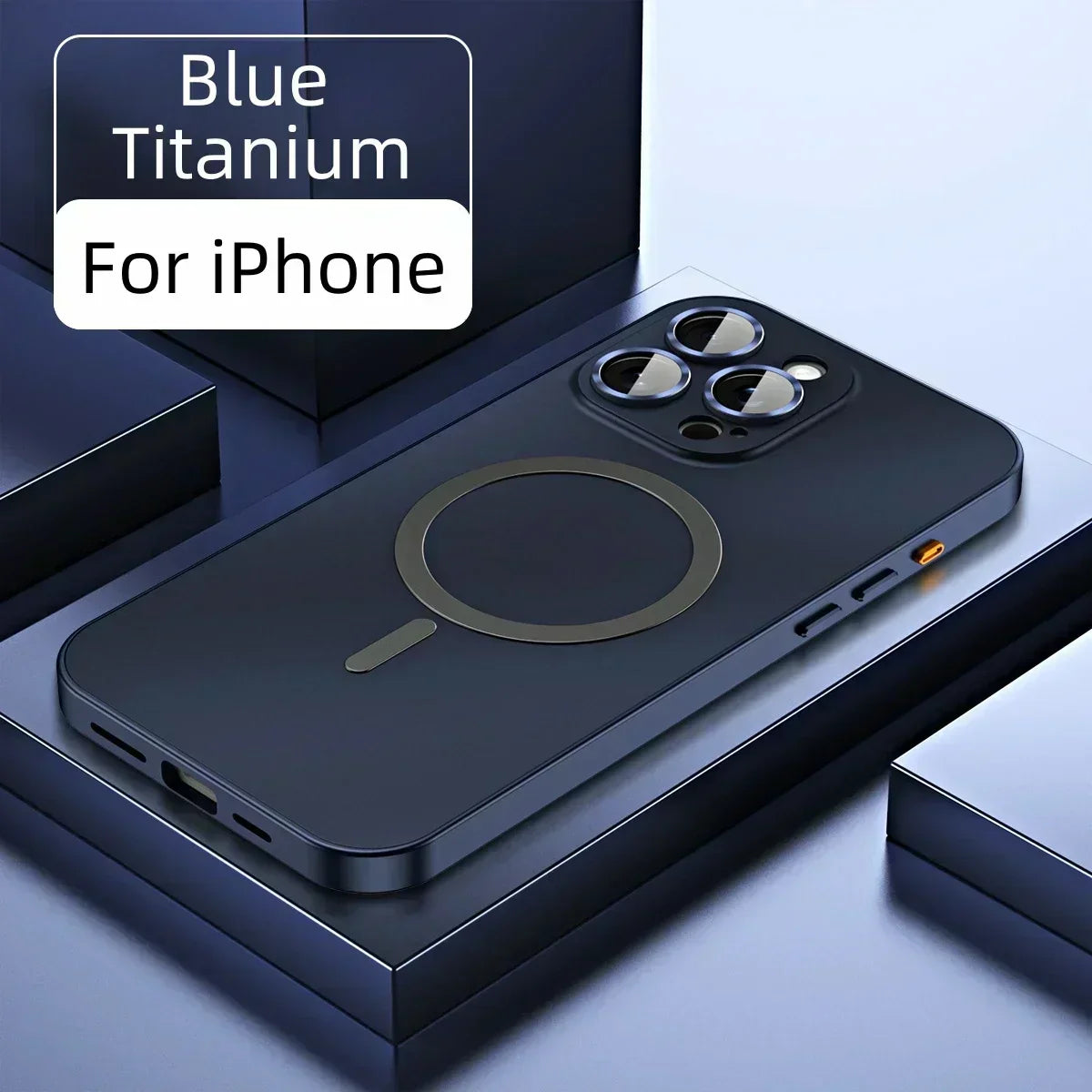 ✨17-13🔥Magnetische Aluminium-Rahmenhülle für iPhone