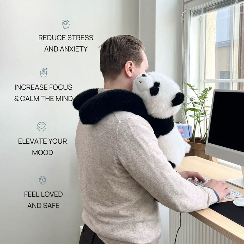 Weiches und niedliches Panda-Kissen🐼💤