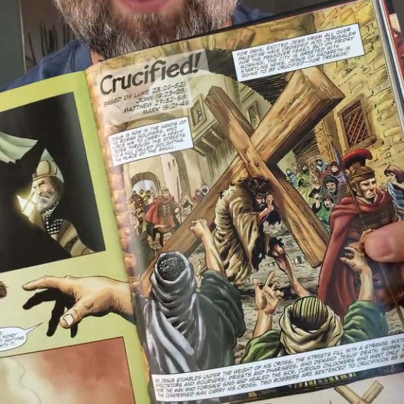 🔥🙏Comic-Bibel für alle Altersgruppen | Volles Testament Ausgabe