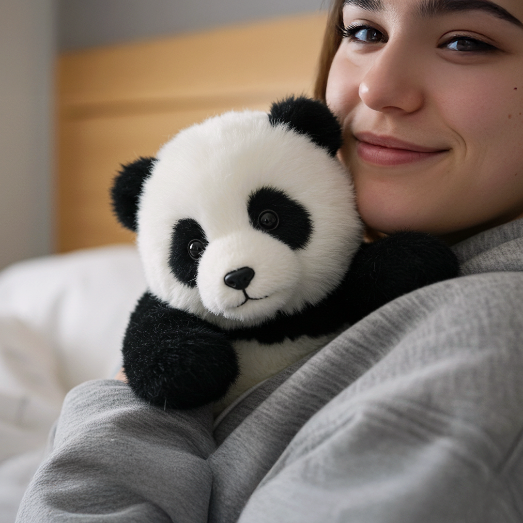 Weiches und niedliches Panda-Kissen🐼💤