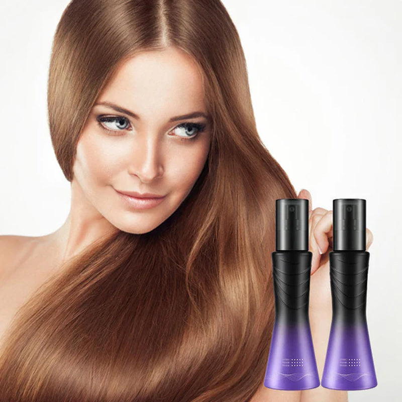 Erfrischendes Haarpflegespray ohne Ausspülen ohne Kleben