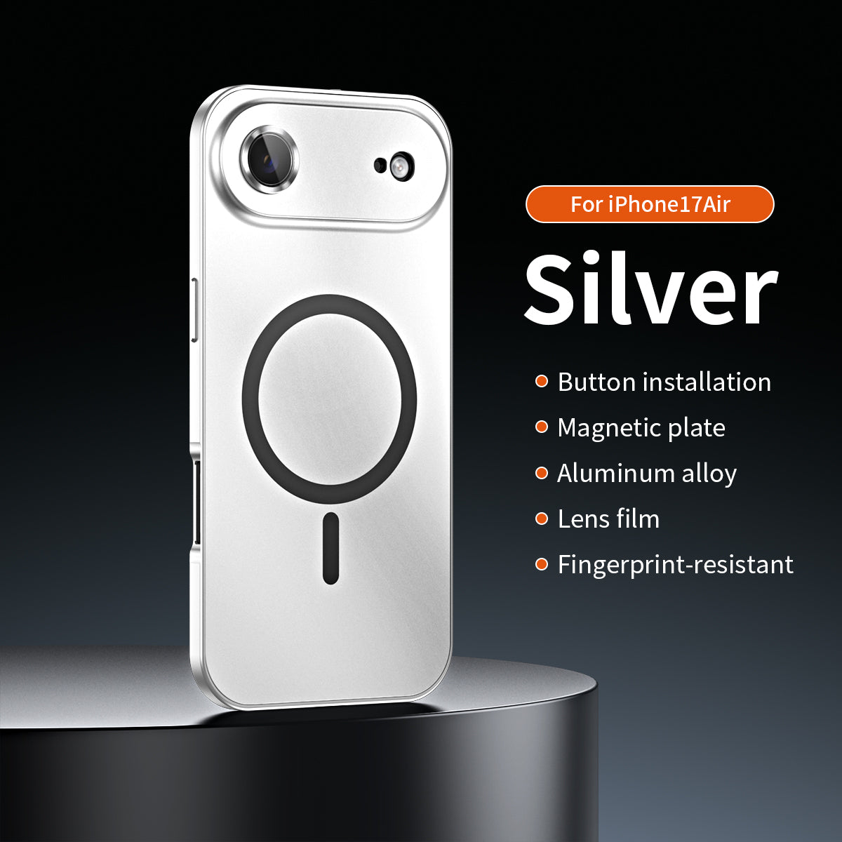 ✨17-13🔥Magnetische Aluminium-Rahmenhülle für iPhone