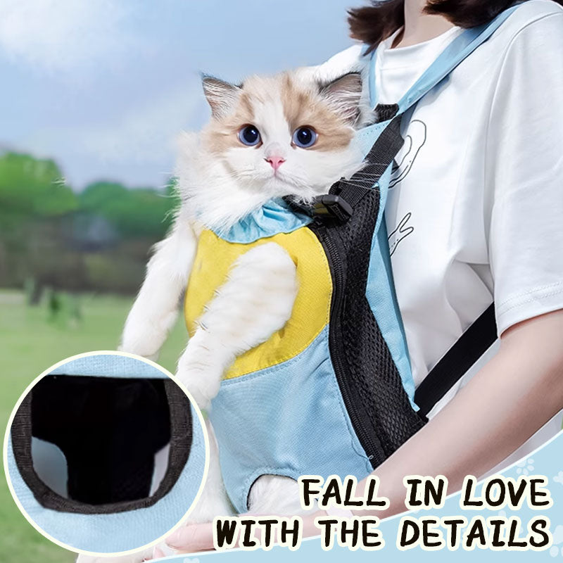 Tragbarer Brust-Haustier-Rucksack