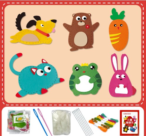 Kinder DIY Bastelspaß Nähen