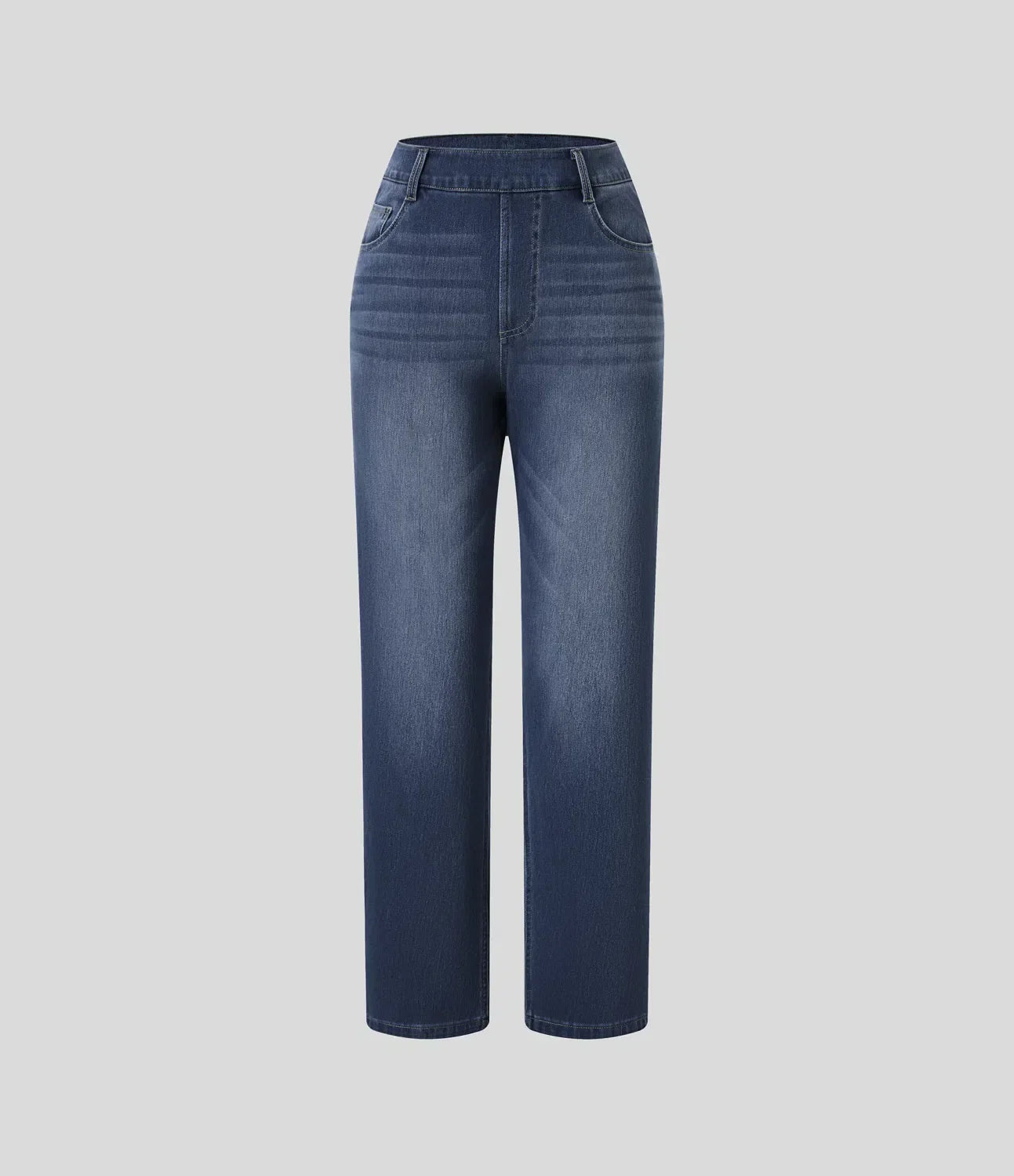 Elastische & bequeme Hose mit hoher Taille