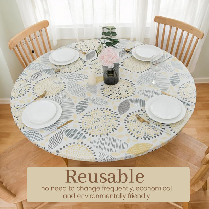 Round Reusable Tablecloth