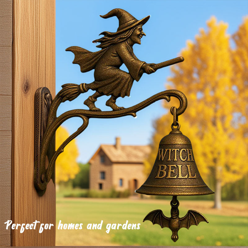 🧙♀️ Lassen Sie den Zauber Ihre Gäste direkt an der Tür begrüßen!✨Hexentürleuchte