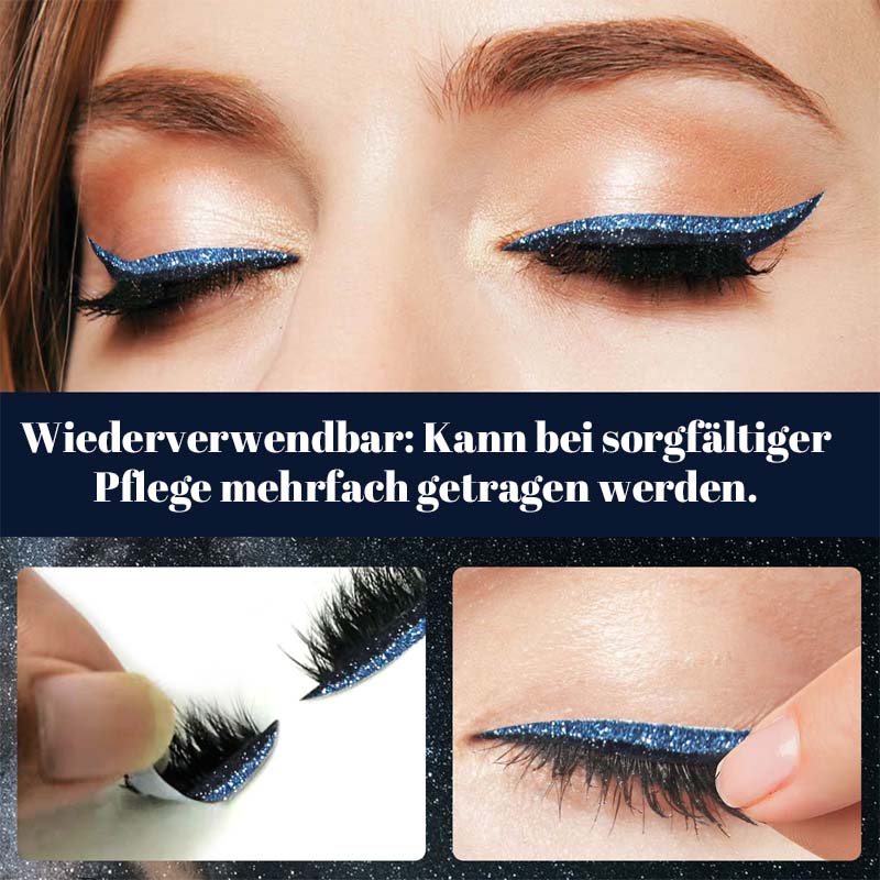 SELBSTKLEBENDE EYELINER- & WIMPERNAUFKLEBER