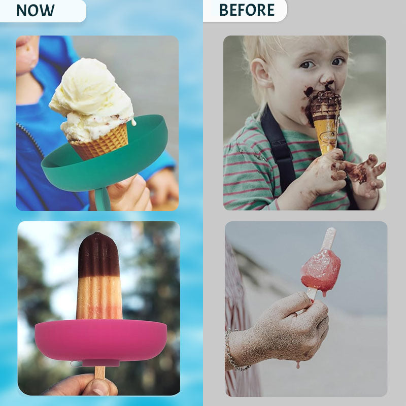 Eiscreme-Halter aus Silikon