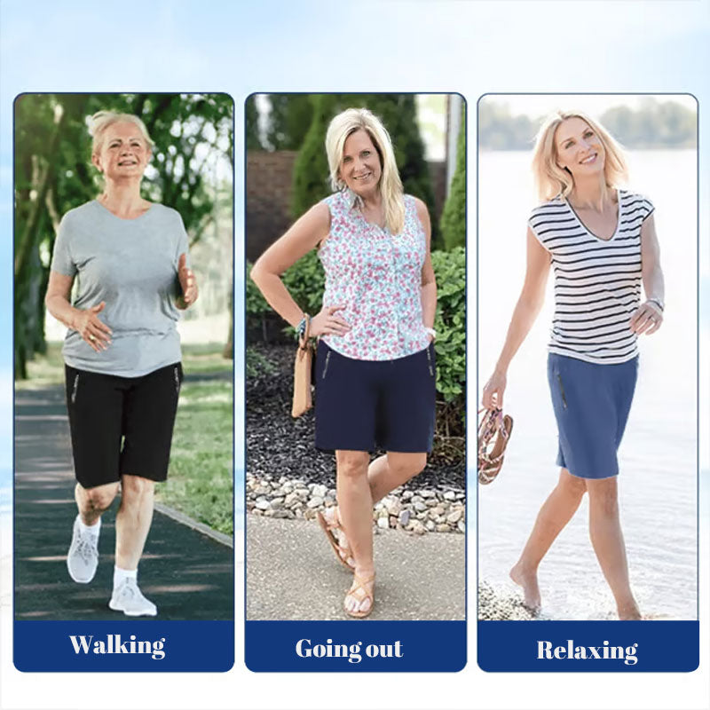 ⌛Sonderangebot der Woche🧊Hält dich die ganze Zeit kühl sommaren❄️🩳Schnelltrocknende Stretch-Shorts aus Eis-Seide