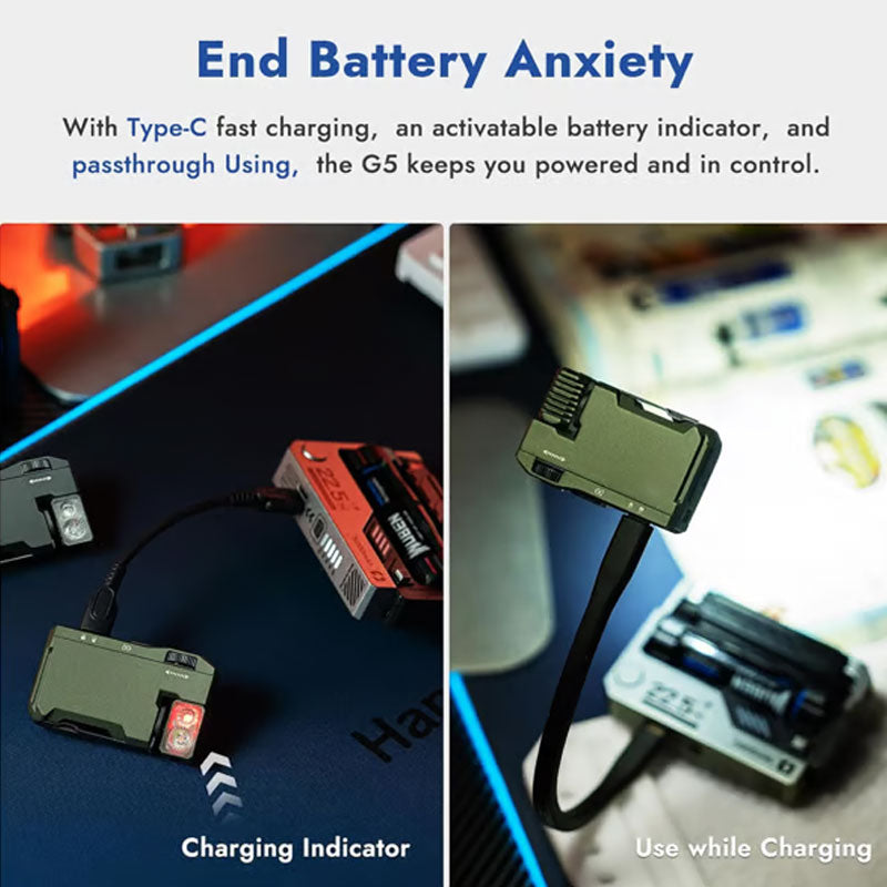 🔥 LED-Licht im Taschenformat - 400LM Helligkeit, USB-C, magnetischer Clip, ideal für die Tasche, Reparaturen, Rucksacktouren