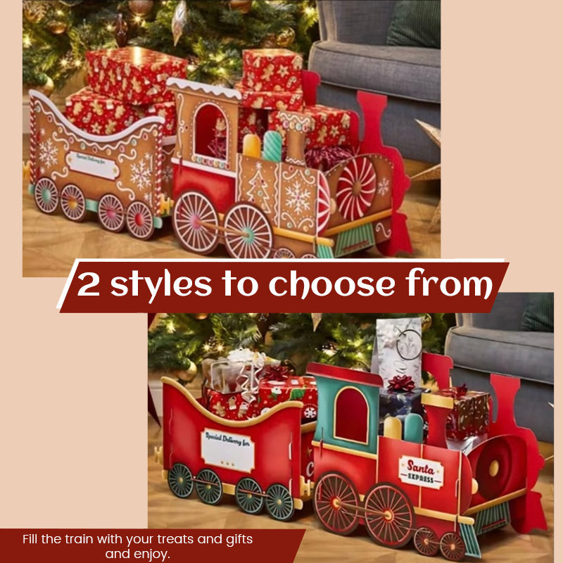 🎁 Der Weihnachtsmann-Geschenkezug – Verbreiten Sie Weihnachtsstimmung mit Stil! 🚂🎄
