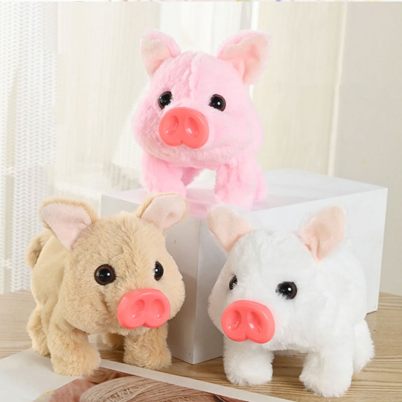 🐷 Elektrisches Laufschwein-Plüschtier