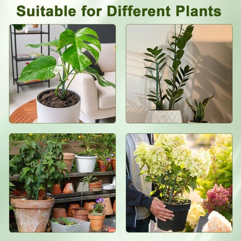 💕💖🌿Gartenarbeit Grüner Pflanzenstützrahmen