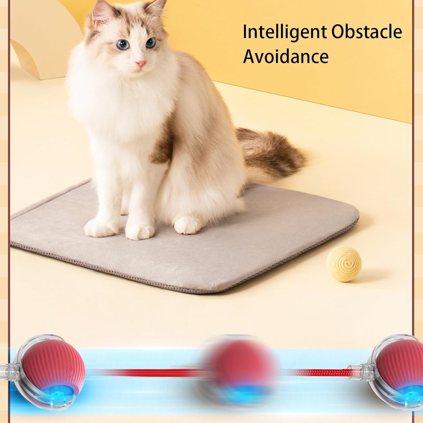 😻Smart Chasing Haustier Spielzeug Ball🐶