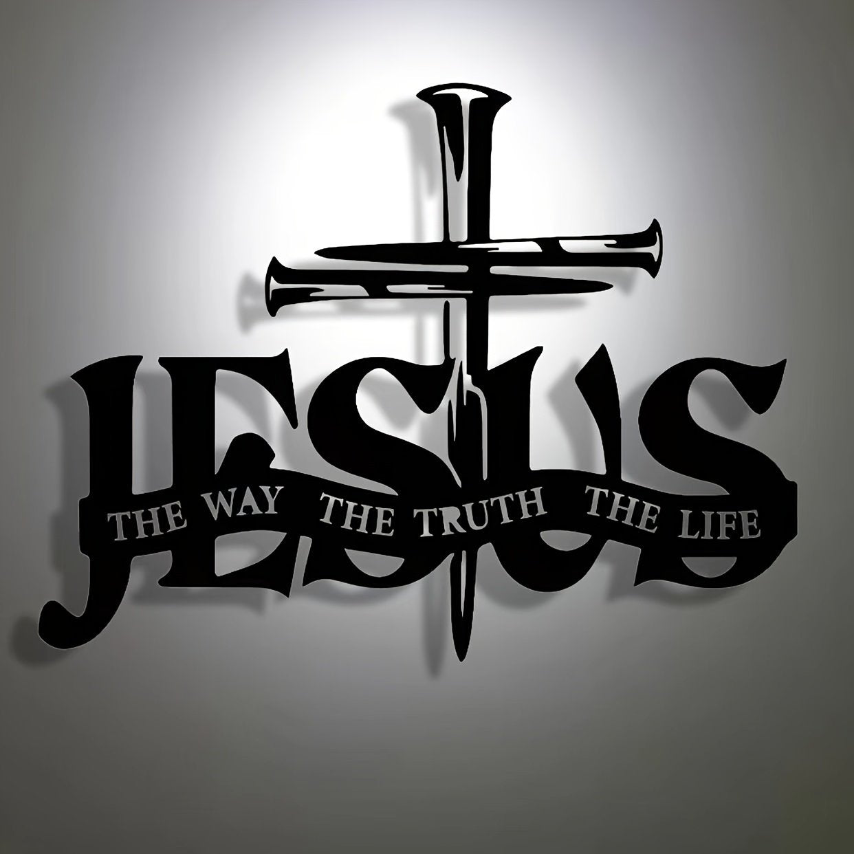 (🎁Letzter Tag 49% AUS)🔥Jesus & Kreuz Design Wandkunst