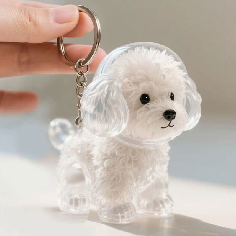 🐶Schlüsselanhänger mit Tierhaar-Souvenir – Bewahren Sie die Wärme Ihres Begleiters💖✨