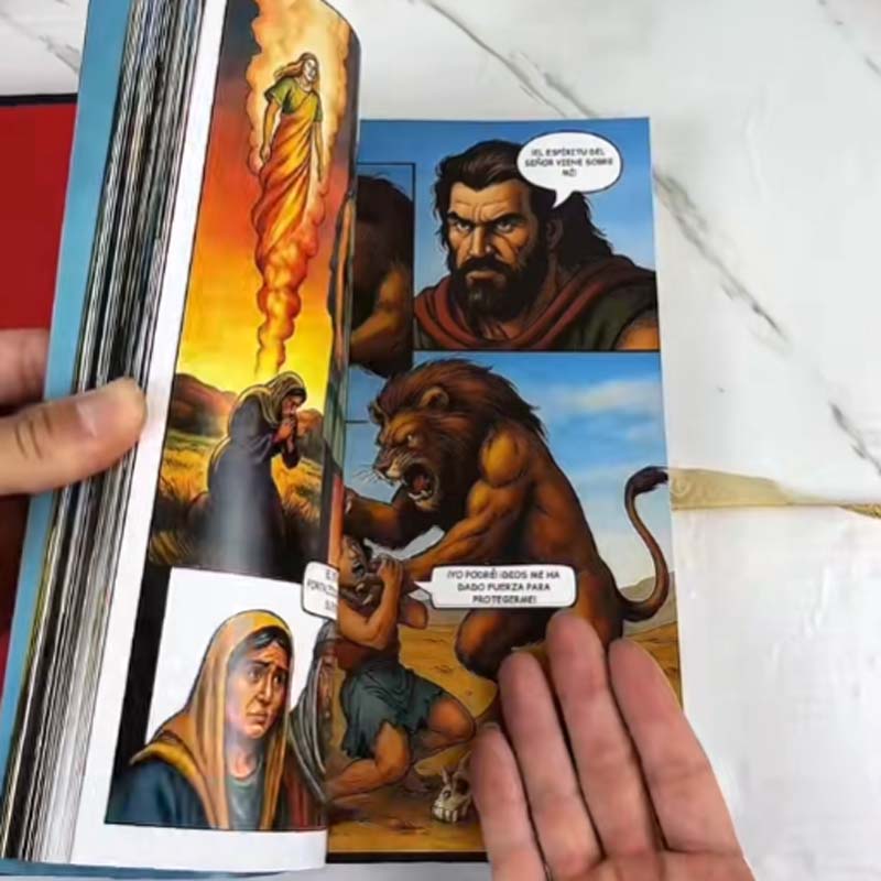 🔥🙏Comic-Bibel für alle Altersgruppen | Volles Testament Ausgabe