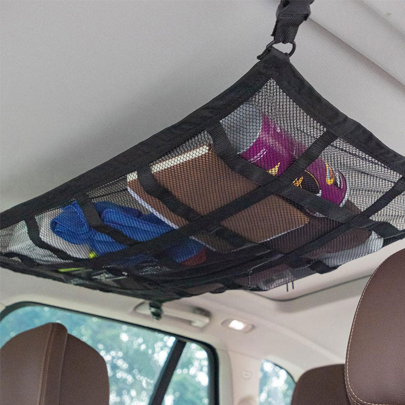 Hängende Aufbewahrungsnetztasche für Autodach