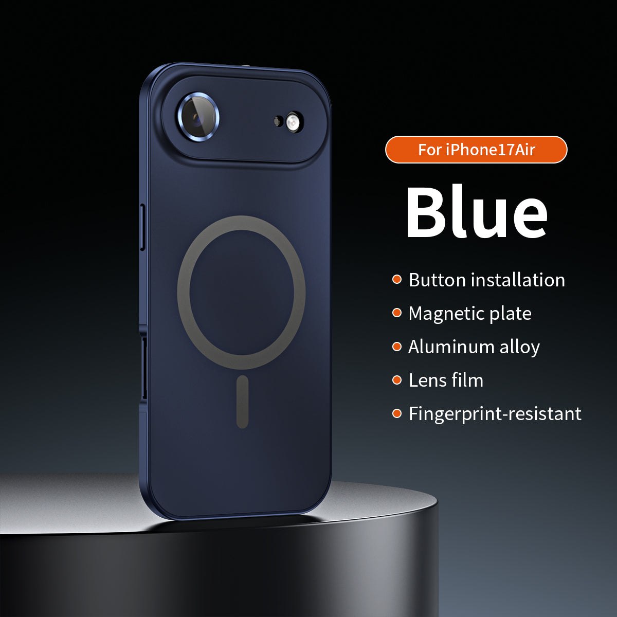 ✨17-13🔥Magnetische Aluminium-Rahmenhülle für iPhone