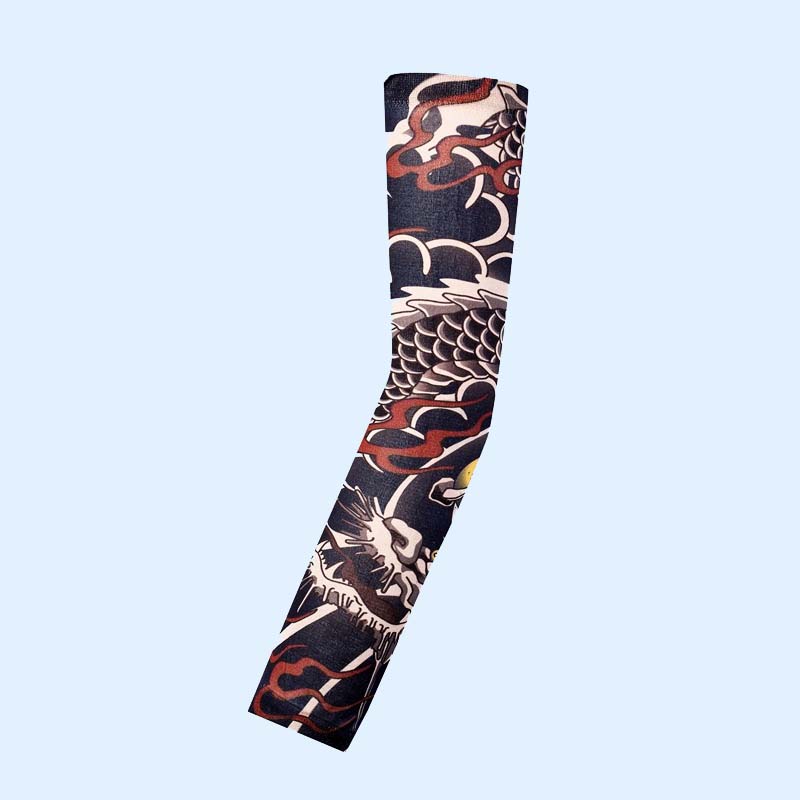 🧊🔥 Tattoo-Sonnenschutzärmel, Eisärmel