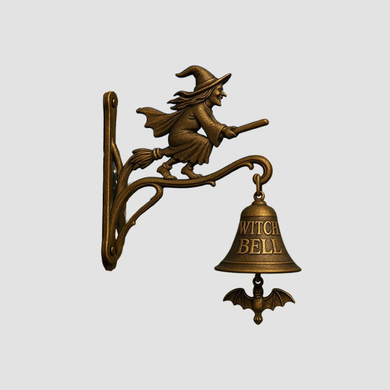 🧙♀️ Lassen Sie den Zauber Ihre Gäste direkt an der Tür begrüßen!✨Hexentürleuchte