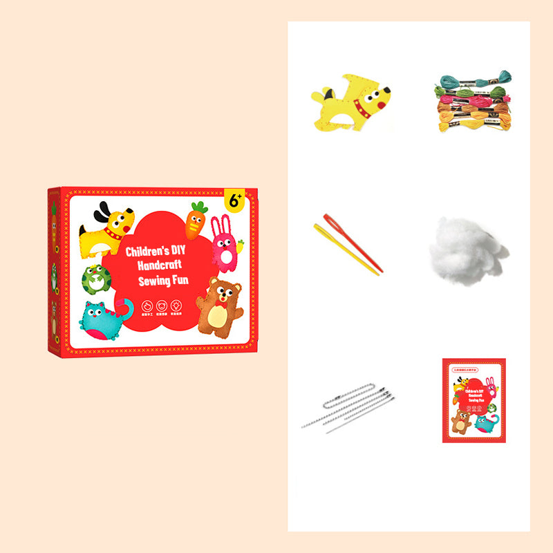Kinder DIY Bastelspaß Nähen