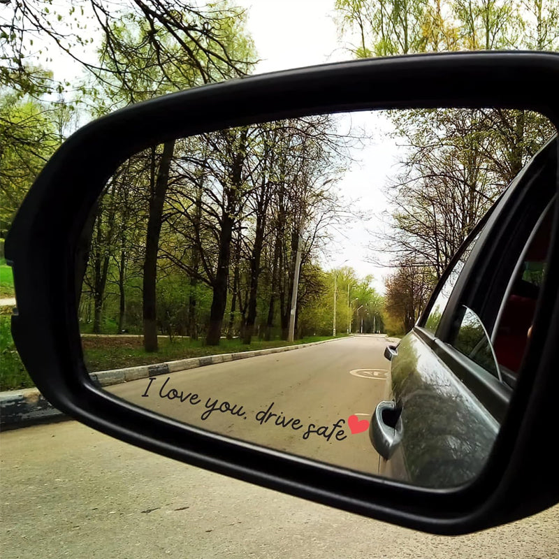 „I Love You Drive Safe“ Autoaufkleber