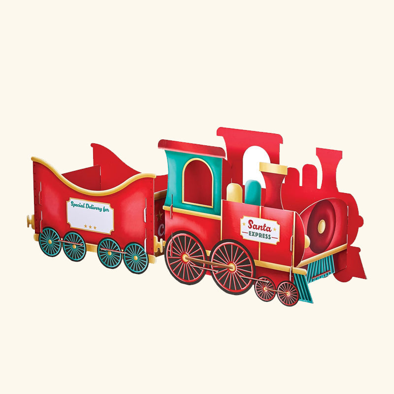 🎁 Der Weihnachtsmann-Geschenkezug – Verbreiten Sie Weihnachtsstimmung mit Stil! 🚂🎄