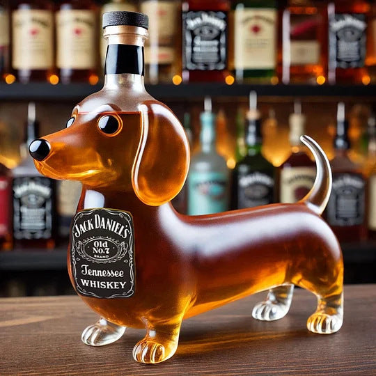 🥃Kreativ geformte Whiskyflasche