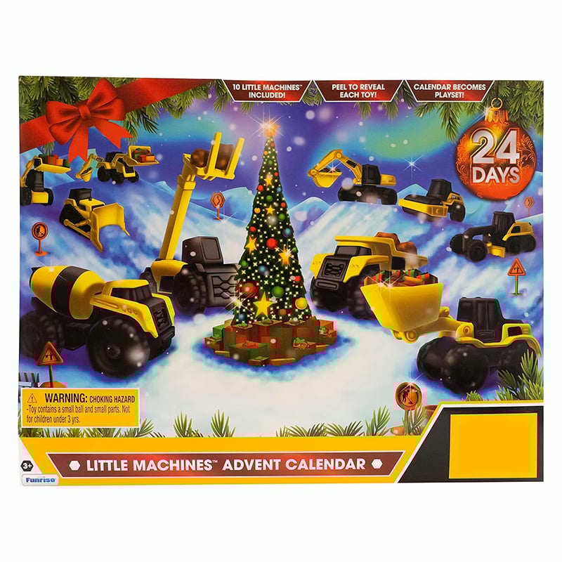 🔥LETZTER TAG 49 % RABATT🔥24-Tage-Adventskalender mit Bauwagen