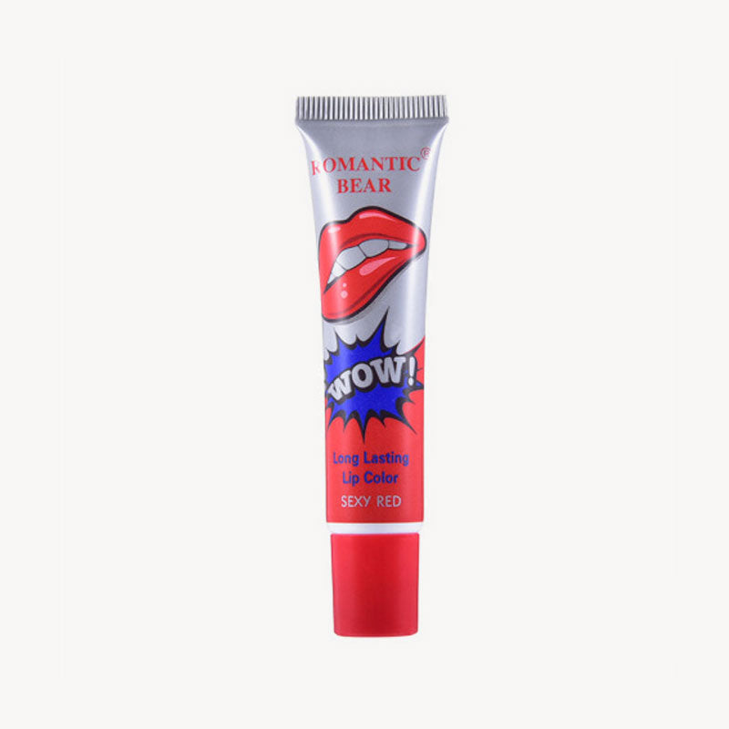 Abziehbarer Lipgloss und Lippenstift