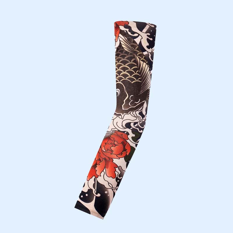 🧊🔥 Tattoo-Sonnenschutzärmel, Eisärmel