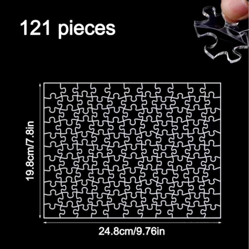 ✨Transparente Puzzle-Herausforderung · Entfessle kniffligen Spaß✨