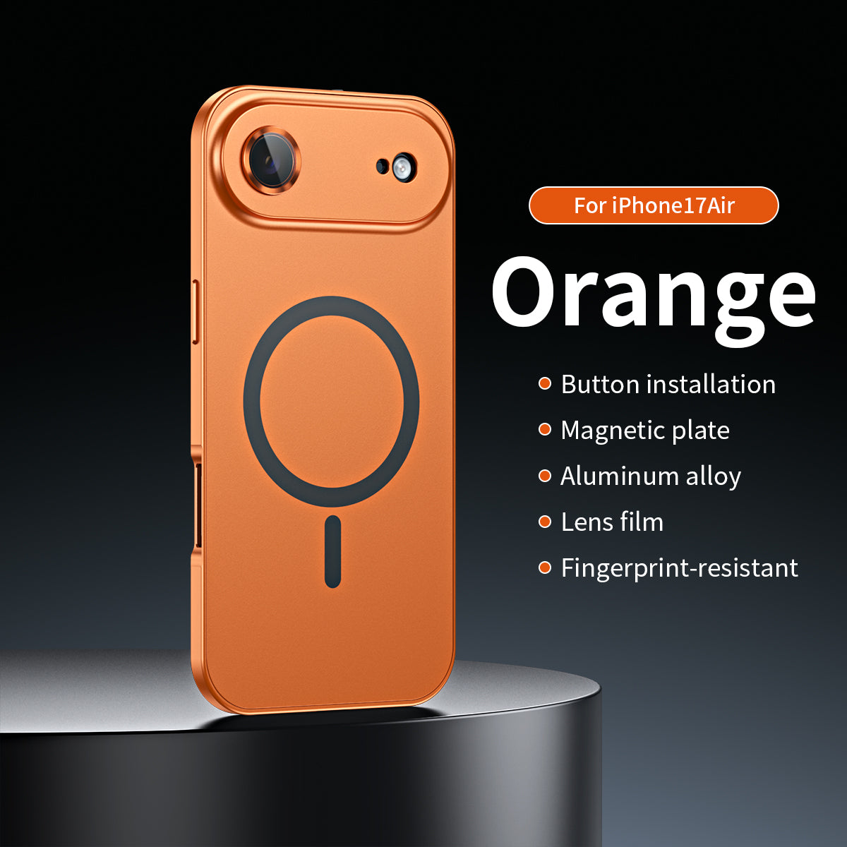 ✨17-13🔥Magnetische Aluminium-Rahmenhülle für iPhone