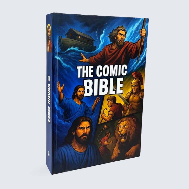 🔥🙏Comic-Bibel für alle Altersgruppen | Volles Testament Ausgabe