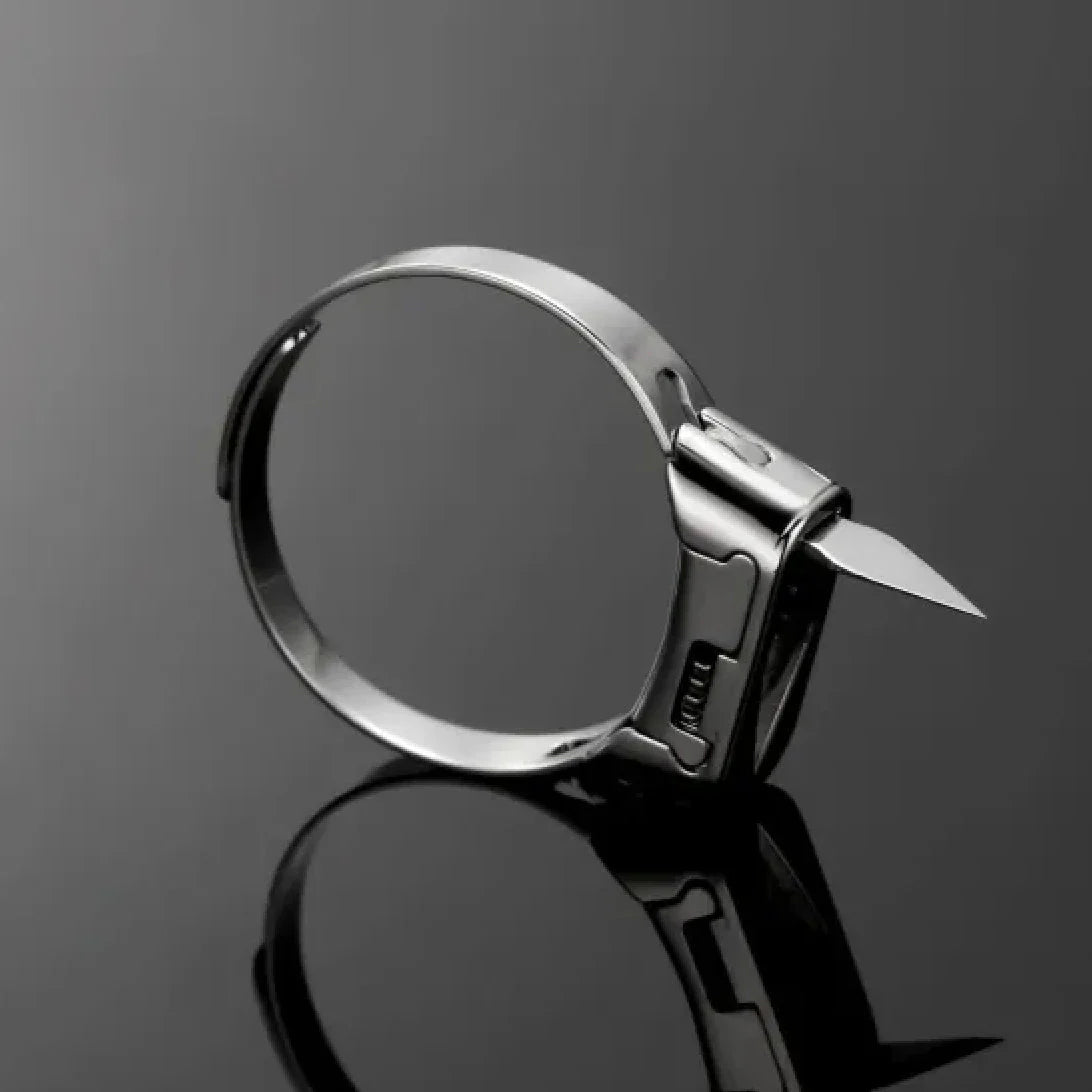 💍Metall-Selbstverteidigungsringmesser